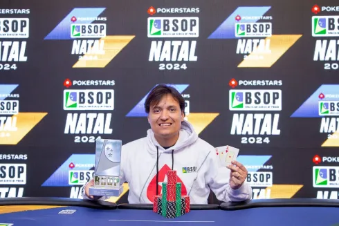 Fernando Araújo – campeão do Deepstack Turbo – BSOP Natal
