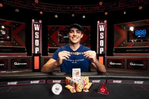 Malcolm Trayner conquistou seu primeiro bracelete (Foto: WSOP)
