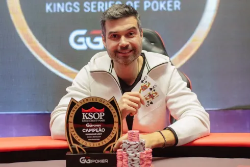 Richard Dubini, campeão do High Roller Light do KSOP GGPoker São Paulo
