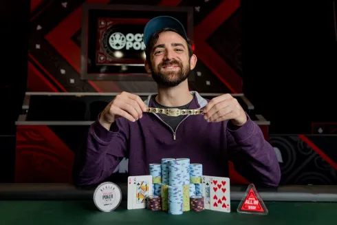 Dylan Weisman faturou o segundo bracelete da carreira (Foto: WSOP)
