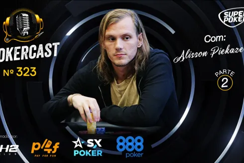 Alisson Piekazewicz esteve novamente no Pokercast
