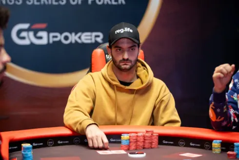 Léo Cutait está em vantagem para disputar a FT do Main Event
