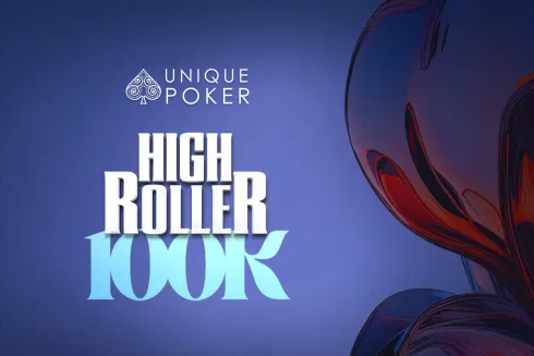 O High Roller da Unique Poker é atração nesta quarta
