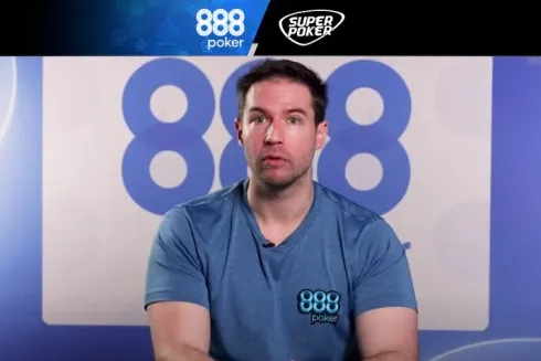 Aaron Barone tem vasta experiência em Sit & Go (Foto: Reprodução/YouTube @888poker)
