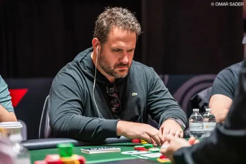 Nicholas Julia gostou de dividir a mesa com o brasileiro (Foto: Omar Sader/PokerNews)
