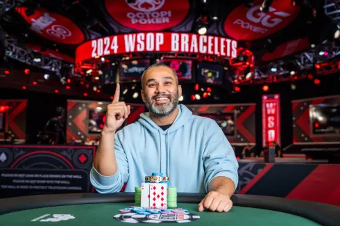 Mostafa Haidary faturou seu primeiro bracelete (Foto: WSOP)
