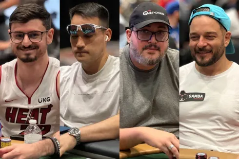 A WSOP recebeu a tropa brasileira nesta quinta
