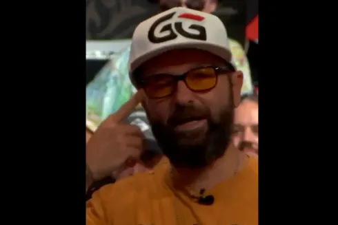 Daniel Negreanu foi às lágrimas na WSOP (Reprodução/X PokerGO)
