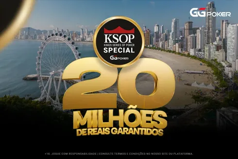 KSOP GGPoker Special entrega vagas e pacotes nas mesas virtuais
