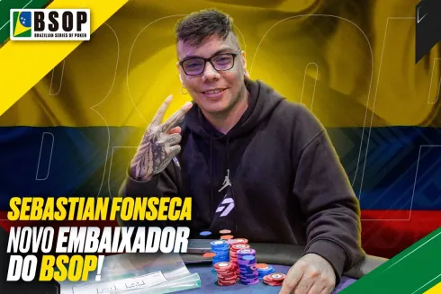 Sebastian Fonseca é o novo representante do circuito brasileiro
