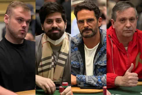 Craques representaram as cores da bandeira verde e amarela na WSOP
