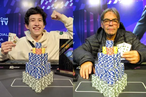 Edgar Kenji e Juan Nunez, campeões na segunda-feira (1º) de CPH
