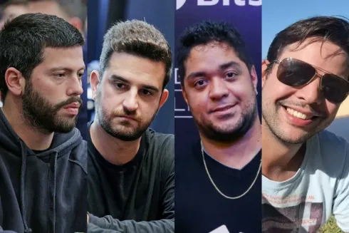 Rafael Tabarin, Danilo Rony, Paulo Vinícius Costa e Daniel Kretli estarão no BSOP Winter Millions
