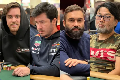 Segundo dia classificatório do evento principal da WSOP conta com vários brasileiros
