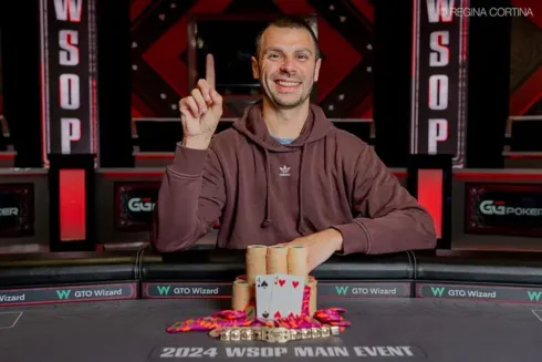 Francis Anderson faturou seu primeiro bracelete (Foto: WSOP)
