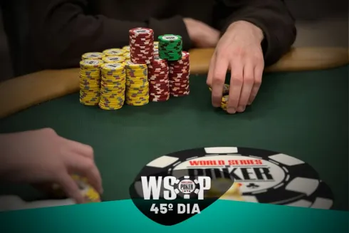 45° dia de cobertura da WSOP
