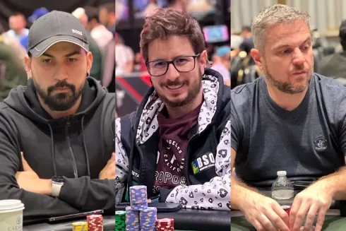 Trio verde e amarelo segue em busca do título do Main Event da WSOP
