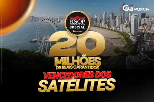 Jogadores estão aproveitando os satélites do KSOP GGPoker Special
