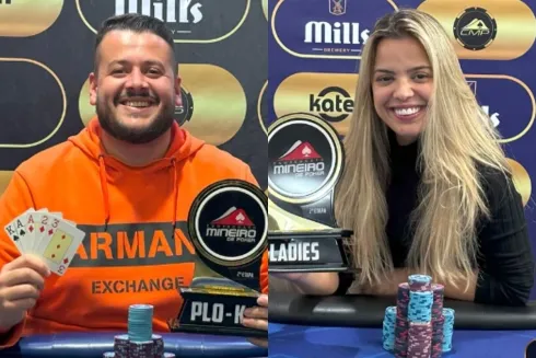 Luiz Felipe Saldanha e Ana Carolina Sampaio, os campeões da terça-feira (16) de CMP
