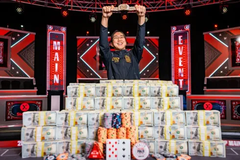 Jonathan Tamayo conquistou o maior Main Event da história (Foto: WSOP)
