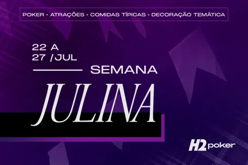 O Evento Julino promete muitas risada no H2 Campinas
