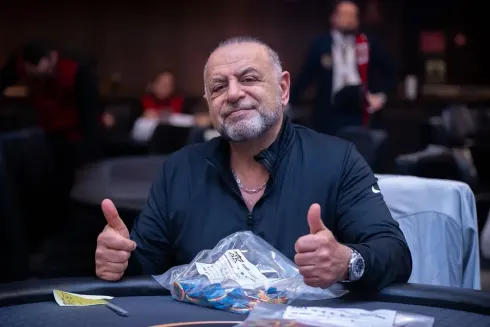 Hertsel Levy avançou com um bom stack (foto: KSOP)
