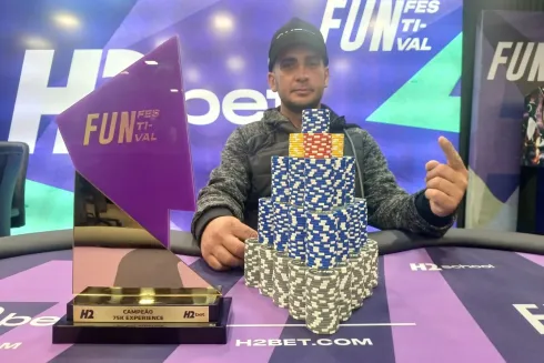 Eduardo Maia foi campeão no H2 Fun Festival
