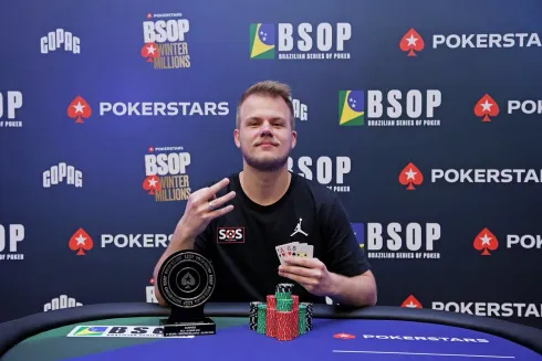 Julio Steffen cravou o 8-Game Mix no BSOP Winter Millions
