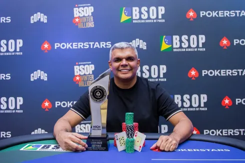 Wilder Brito – Campeão 2-Day High Roller PKO – BSOP Winter Millions
