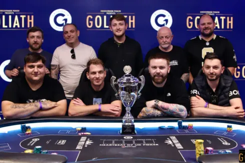 Mesa final do Grosvenor Poker Goliath (Foto: Grosvenor Poker)
