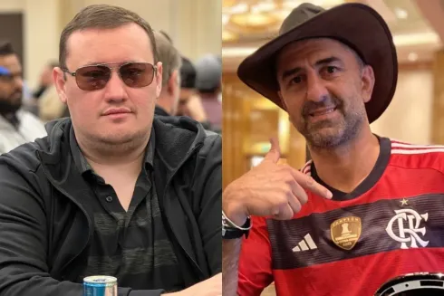 Marcos Exterkotter e Rafael Lima fizeram heads-ups no SHRPO (Fotos: Seminole Hard Rock)
