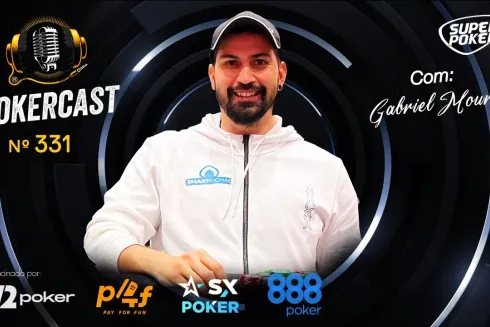 Gabriel Moura esteve no Pokercast 331
