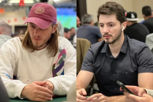 Dupla brasileira possui um stack confortável na decisão do GGMillion$
