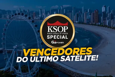 KSOP GGPoker Special conheceu seus últimos satelitados nesse domingo (18)
