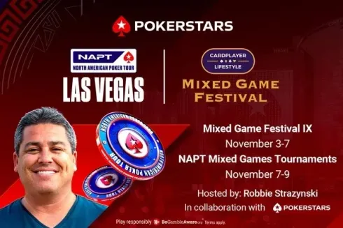 O NAPT Las Vegas juntou forças com o Mixed Game Festival
