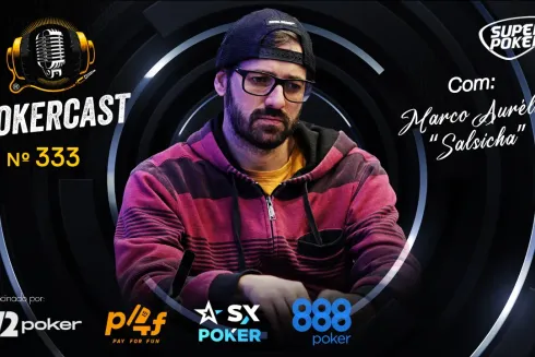 Marco Aurélio "Salsicha" esteve no Pokercast 333
