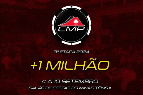 CMP dará sete dígitos em prêmios na terceira etapa
