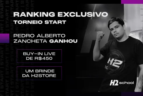 Pedro Zancheta é o primeiro campeão do Ranking Start do H2 School
