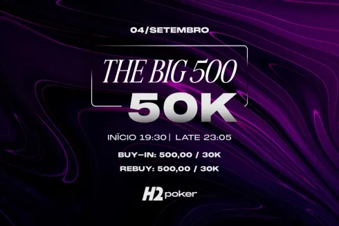 The Big 500 terá R$ 50 mil garantidos na quarta (4)
