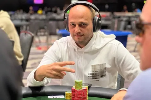 José Eduardo avançou com o segundo maior stack
