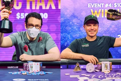 Isaac Haxton faturou o #6, enquanto Jonathan Little levou o #4 (Fotos: PokerGO)
