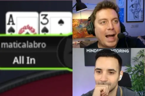 Nick Walsh e Karim Chelli parabenizaram o jogador pelo desempenho no WCOOP
