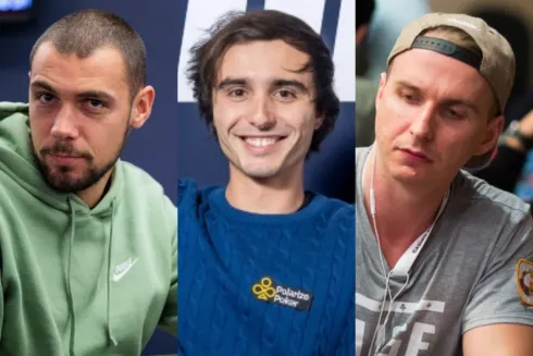 Rui Ferreira, Diogo Coelho e Benjamin Rolle querem o título do torneio da WSOP Online
