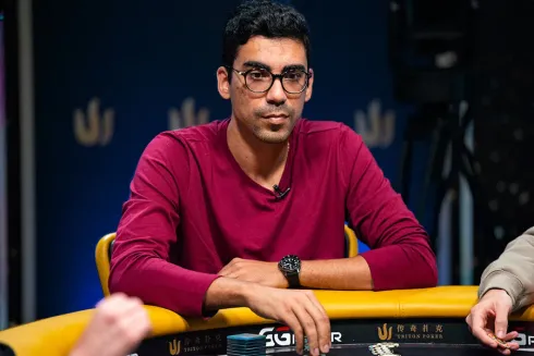 Pablo Brito levou um vice valioso (foto: Joe Giron/Triton Poker)
