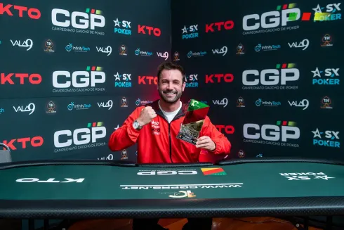 Thiago Nascimento, campeão do Welcome HR do CGP Gramado
