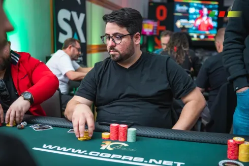 Guilherme Miranda avançou com um gigantesco stack
