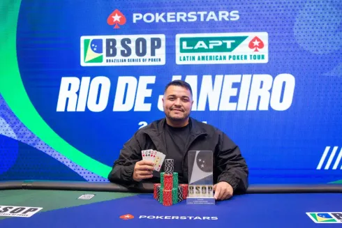 Pablo Menezes – Campeão do Mixed Big Bet do BSOP Rio
