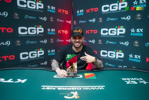 Cleiton Rios – Campeão do Mystery PKO do CGP Gramado
