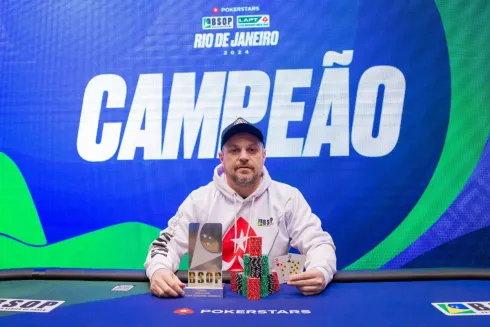 Rodrigo Garrido – Campeão do 8-Game Mix do BSOP Rio
