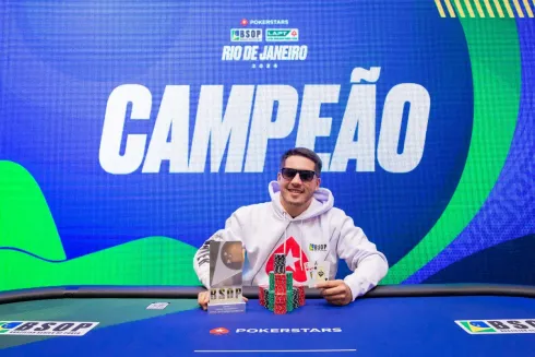 Agustin Naranja – Campeão do Progressive KO do BSOP Rio
